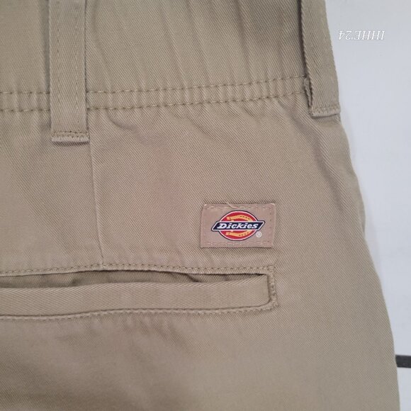 Dickies Mens Khaki Cargo Pants 30x32 Flexible & Durable Cotton/Spandex - Picture 8 of 11